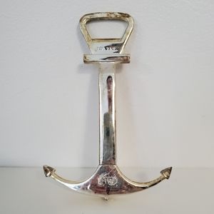 Mid Century Silver Cork Screw & Opener